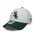 Chicago White Sox MLB White 39THIRTY Stretch Fit Cap-kentox