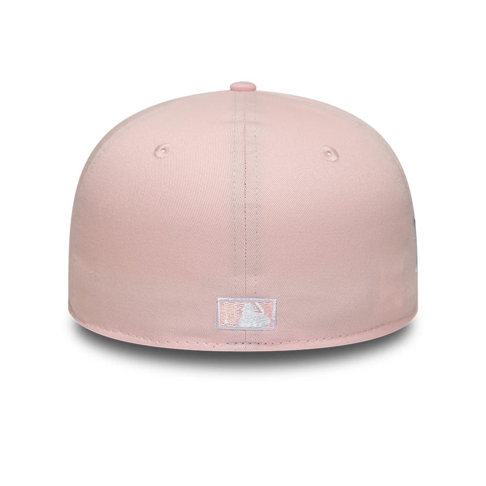 Atlanta Braves MLB Pink 59FIFTY Fitted Cap-zelvios