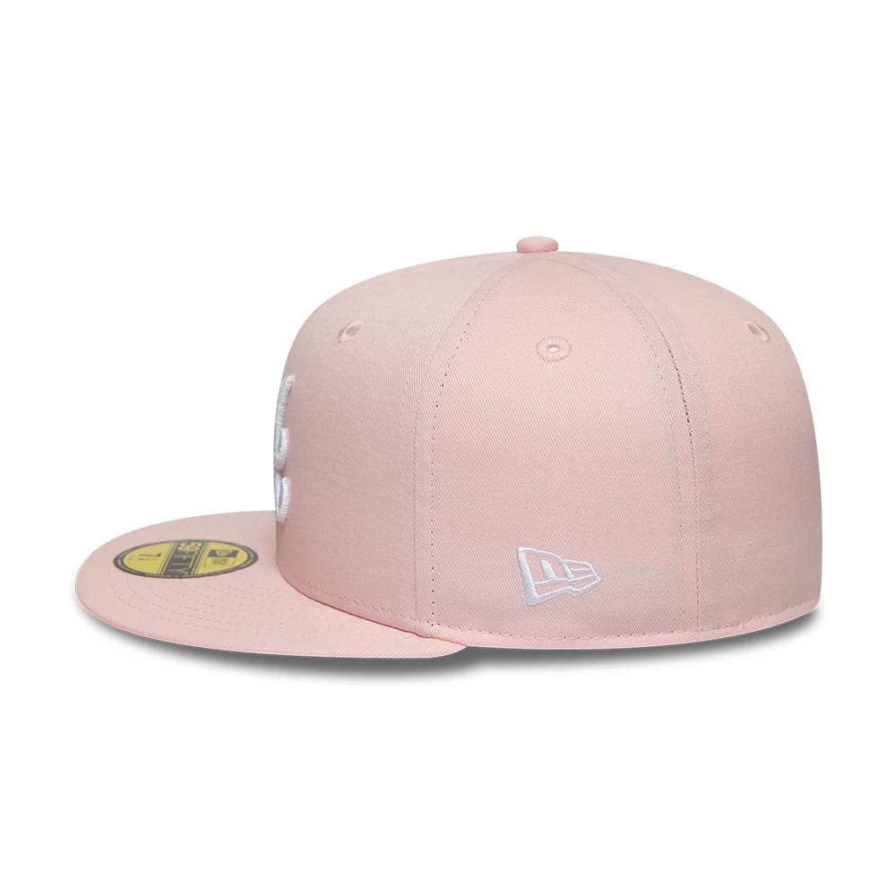 Atlanta Braves MLB Pink 59FIFTY Fitted Cap-zelvios