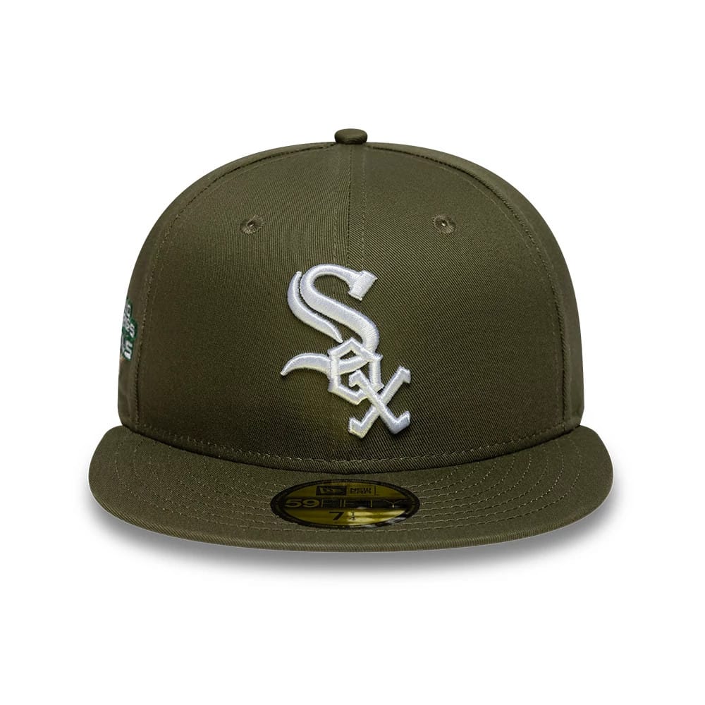Chicago White Sox MLB Green 59FIFTY Fitted Cap-zelvios