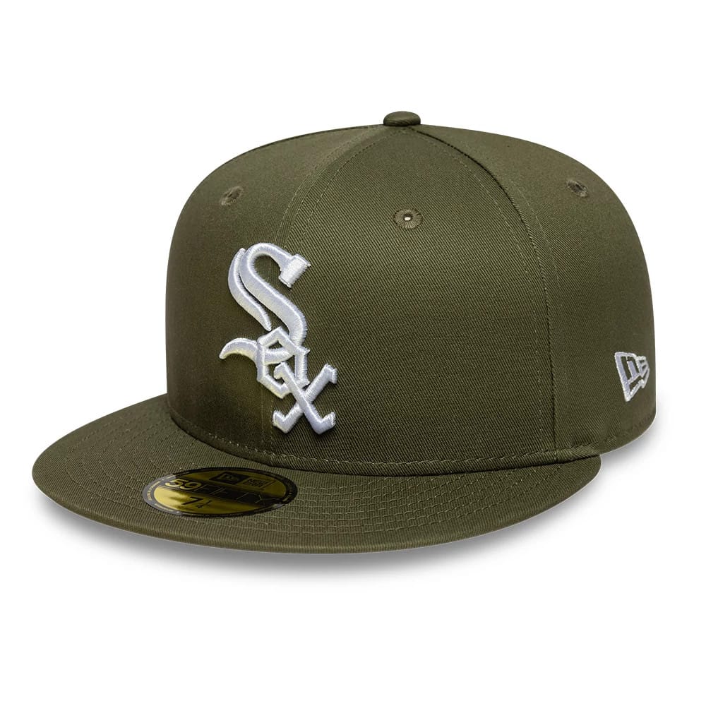 Chicago White Sox MLB Green 59FIFTY Fitted Cap-zelvios