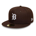 Detroit Tigers MLB Dark Brown 59FIFTY Fitted Cap-kentox