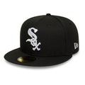 Chicago White Sox MLB Black 59FIFTY Fitted Cap-zelvios
