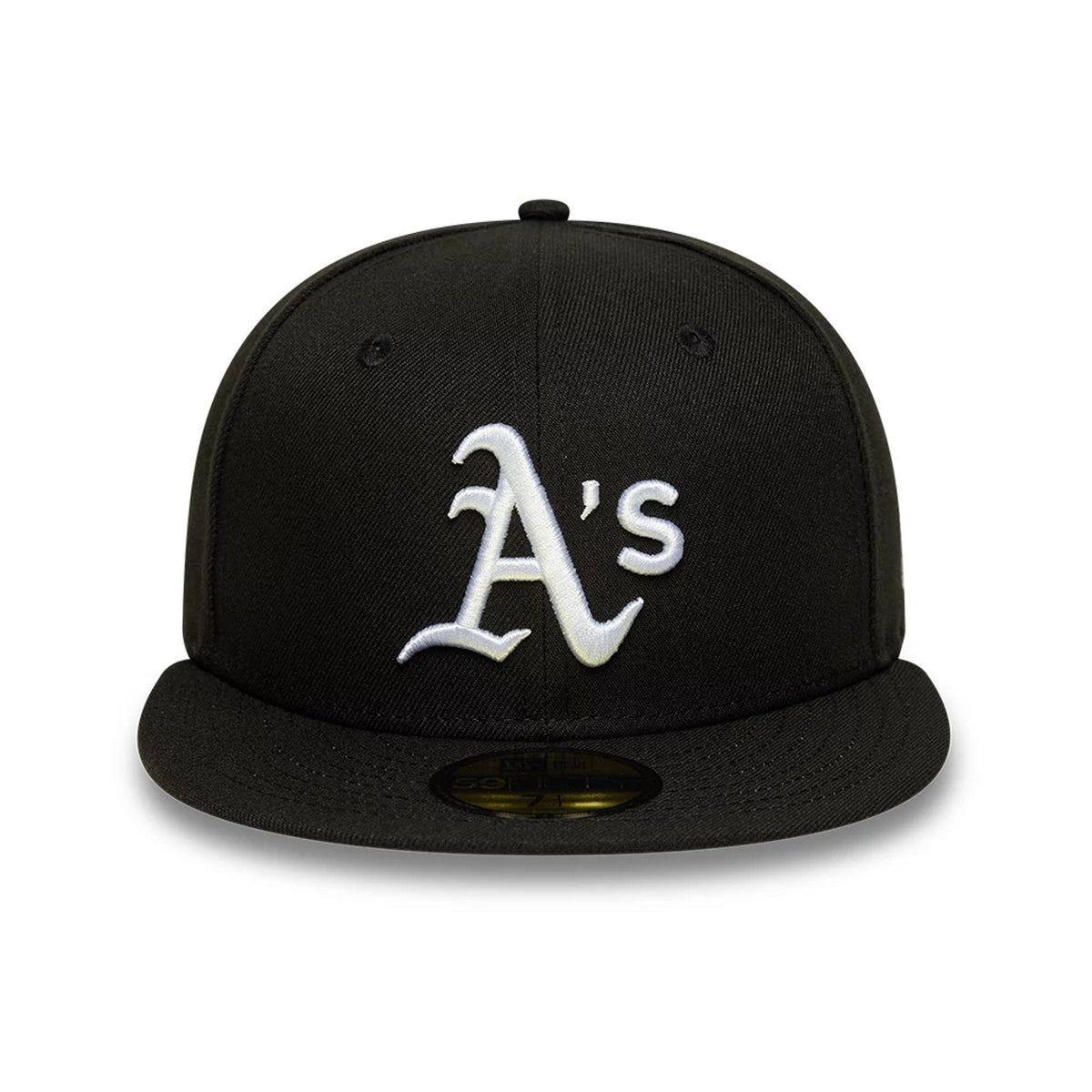 Oakland Athletics MLB Black 59FIFTY Fitted Cap-zelvios