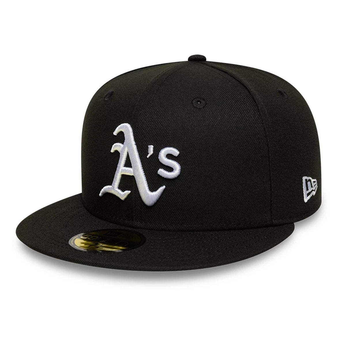 Oakland Athletics MLB Black 59FIFTY Fitted Cap-zelvios