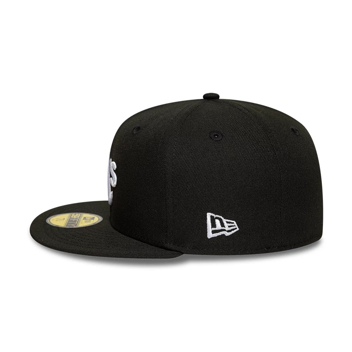 Oakland Athletics MLB Black 59FIFTY Fitted Cap-zelvios