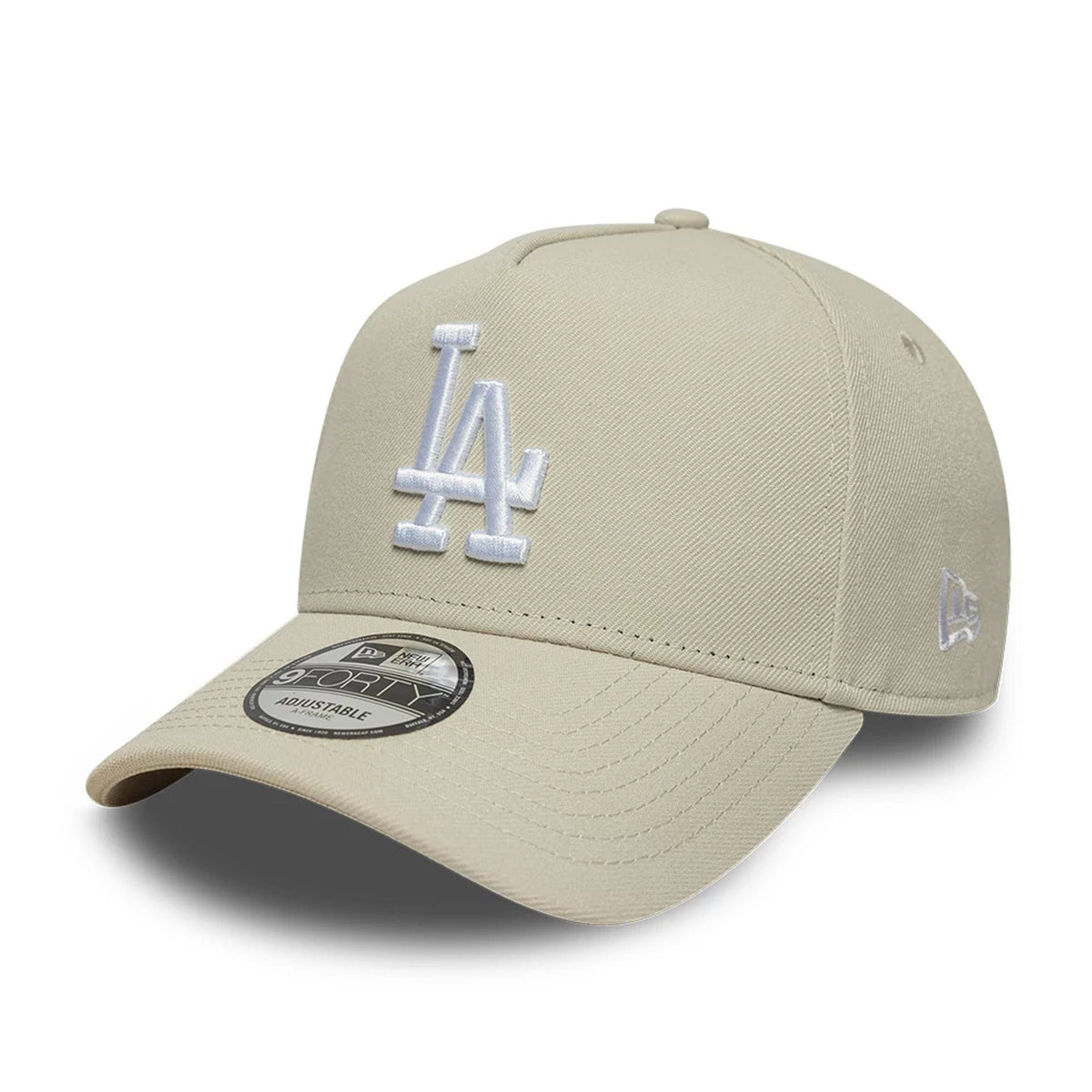 LA Dodgers MLB Beige 9FORTY A-Frame Adjustable Cap-zelvios