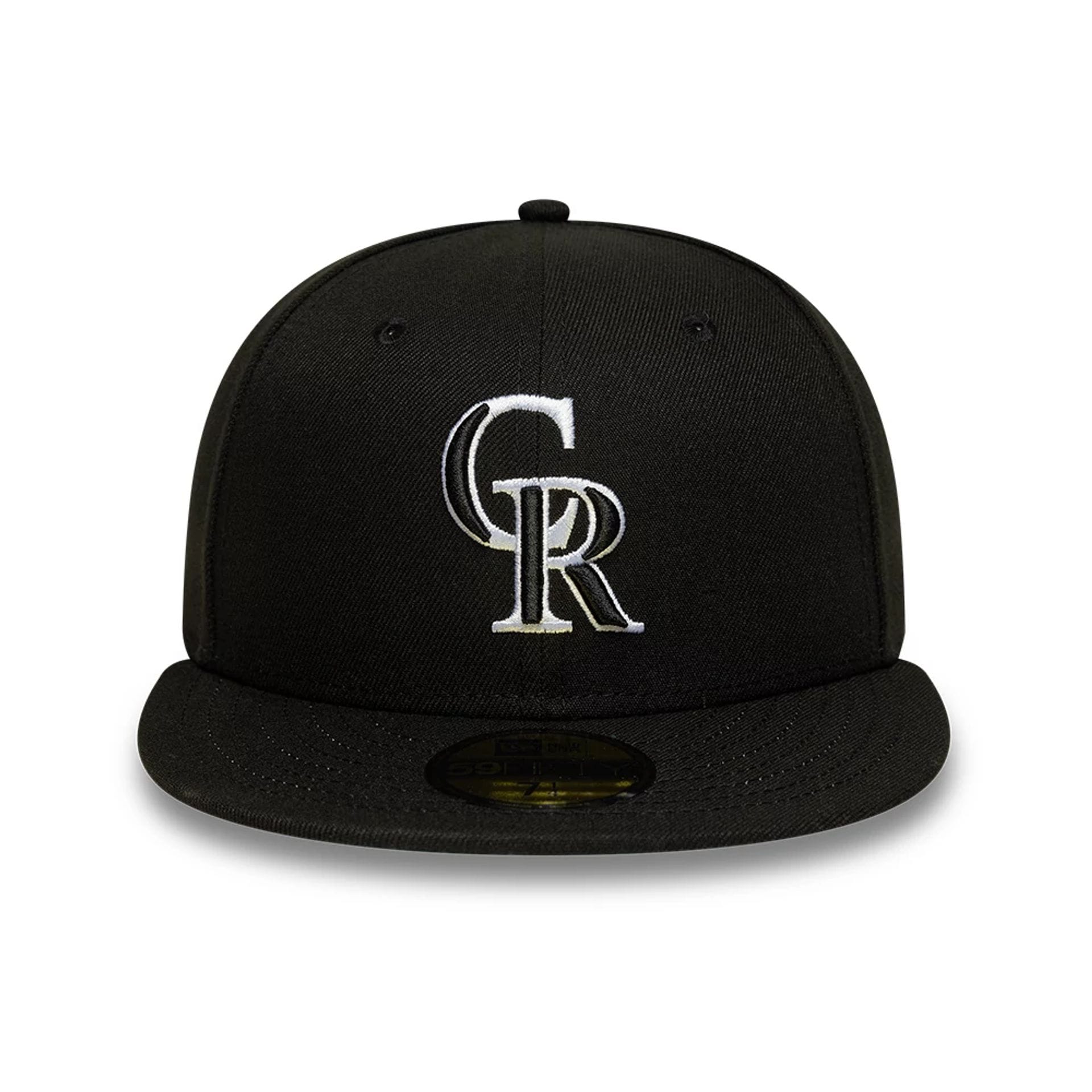 Colorado Rockies MLB Black 59FIFTY Fitted Cap-kentox