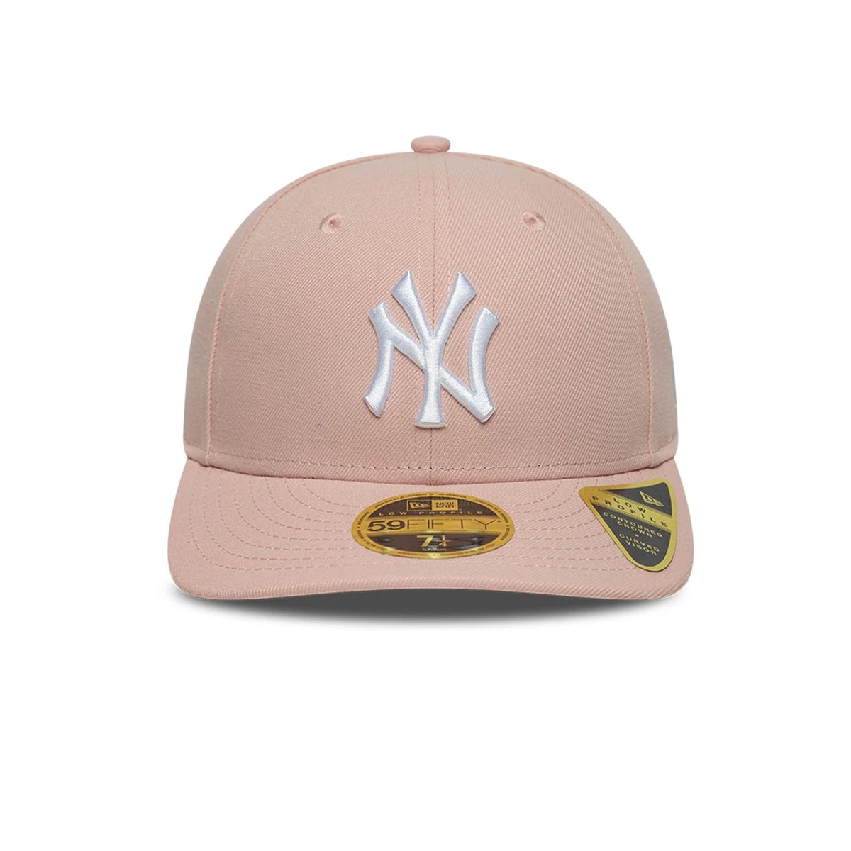 New York Yankees MLB Pastel Pink Low Profile 59FIFTY Fitted Cap-zelvios