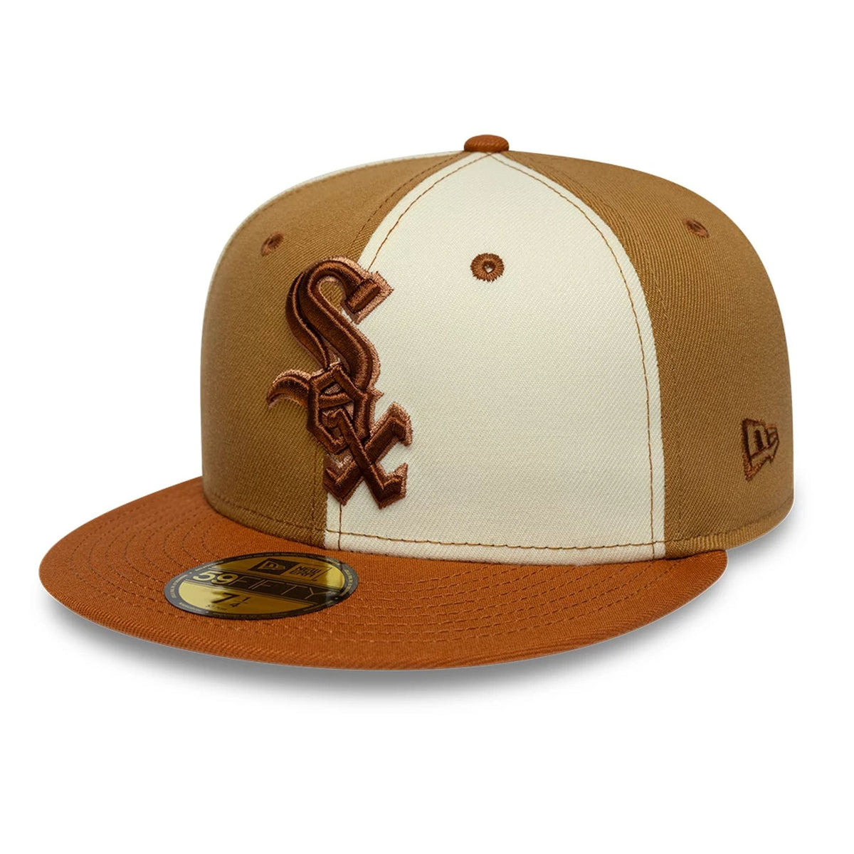 Chicago White Sox MLB Contrast White 59FIFTY Fitted Cap-zelvios
