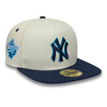 New York Yankees MLB White 59FIFTY A-Frame Fitted Cap-zelvios