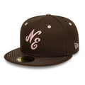 New Era With Love Dark Brown 59FIFTY Fitted Cap-zelvios