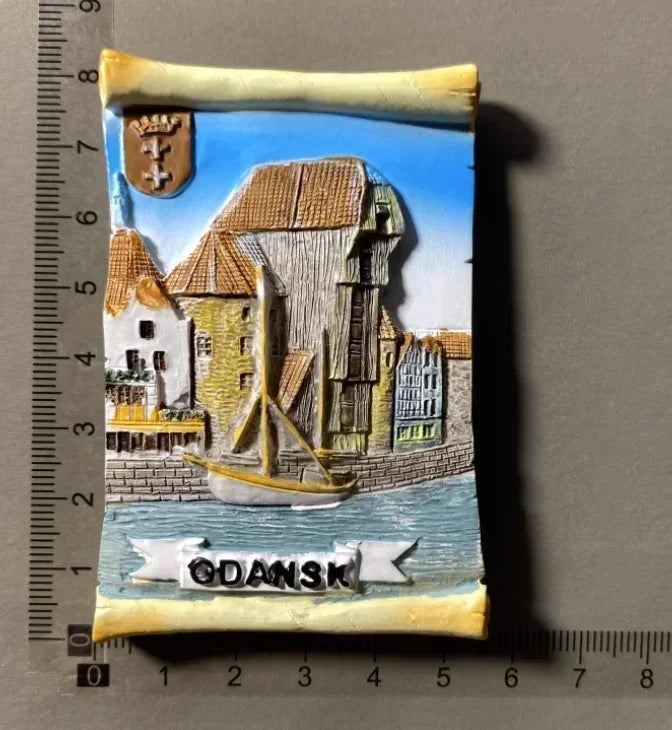 Poland Wavel Castle KRAKOW Fridge Magnets Wroclaw Castle Tourist Souvenirs Magnetic Sticker Home Decoration Polska Gifts Idea