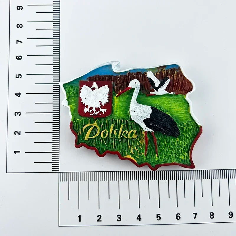 Poland Wavel Castle KRAKOW Fridge Magnets Wroclaw Castle Tourist Souvenirs Magnetic Sticker Home Decoration Polska Gifts Idea