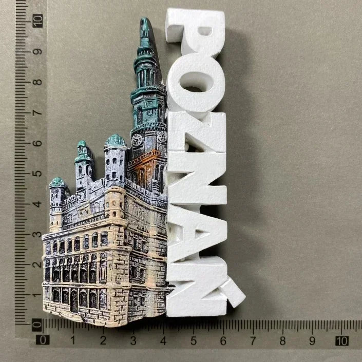 Poland Wavel Castle KRAKOW Fridge Magnets Wroclaw Castle Tourist Souvenirs Magnetic Sticker Home Decoration Polska Gifts Idea